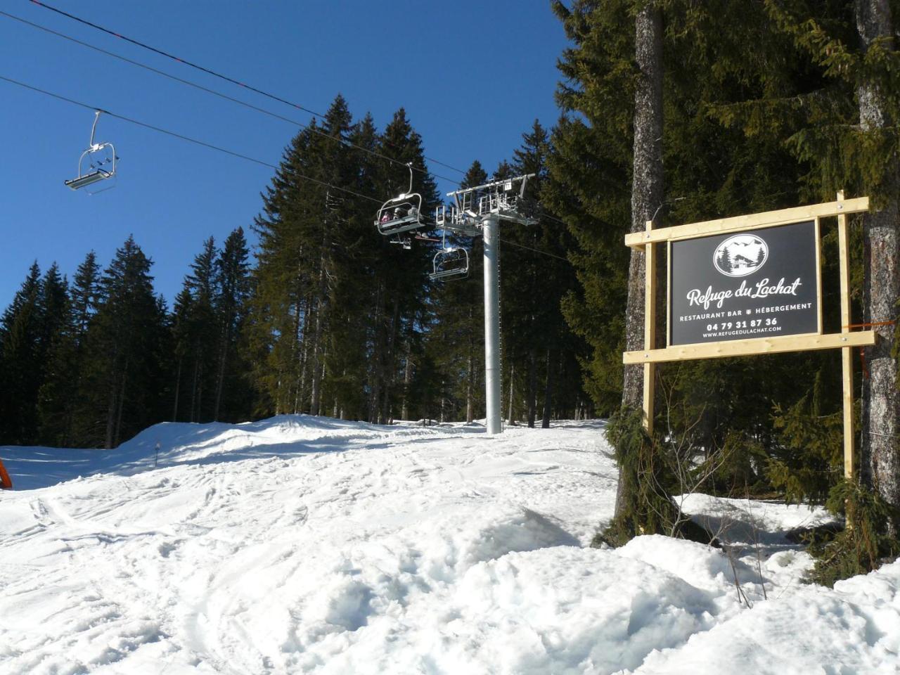Le Refuge Du Lachat クレスト・ヴォラン エクステリア 写真